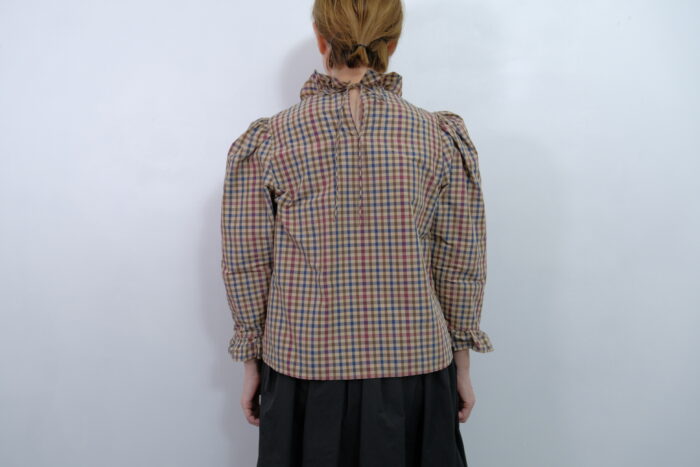 No.7923 GUN CLUB TAFFETA MEIER BLOUSE 2-4月 3