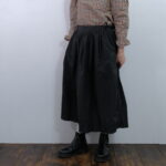 No.7991 GARMENT DYE TUCK GATHER SKIRT 2-4月