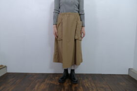No.7985 GARMENT DYE POCKET SKIRT 2-4月 1