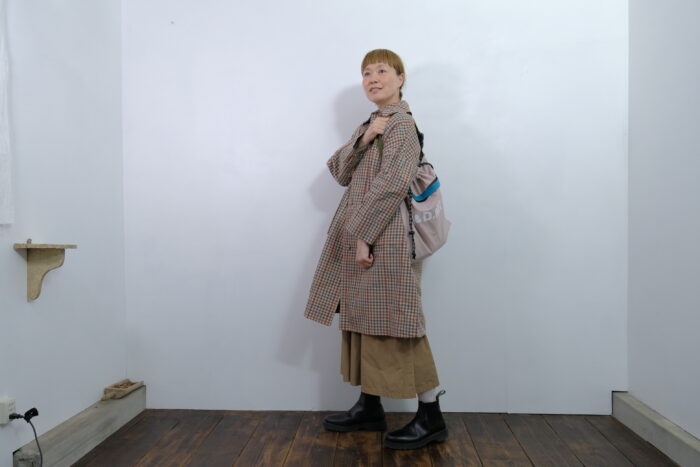 No.7924 GUN CLUB TAFFETA UMBRELLA COAT 2-4月 6
