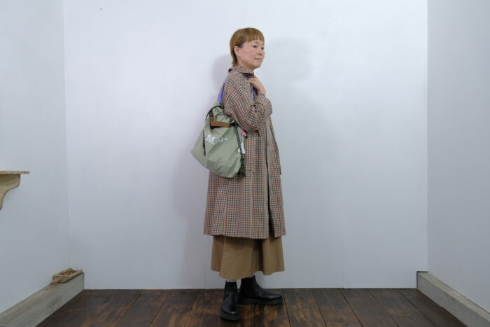 No.7913  WEATHER PROOF SHOPPING BAG (S)  P.green 2-4月 5