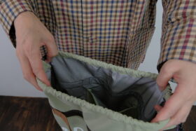 No.7913  WEATHER PROOF SHOPPING BAG (S)  P.green 2-4月 3