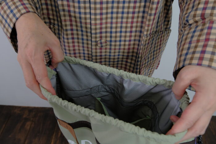 No.7913  WEATHER PROOF SHOPPING BAG (S)  P.green 2-4月 3