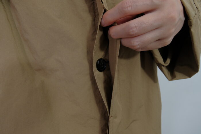 No.7982  GARMENT DYE SOUTIEN COLLAR COAT Beige  2-4月 5