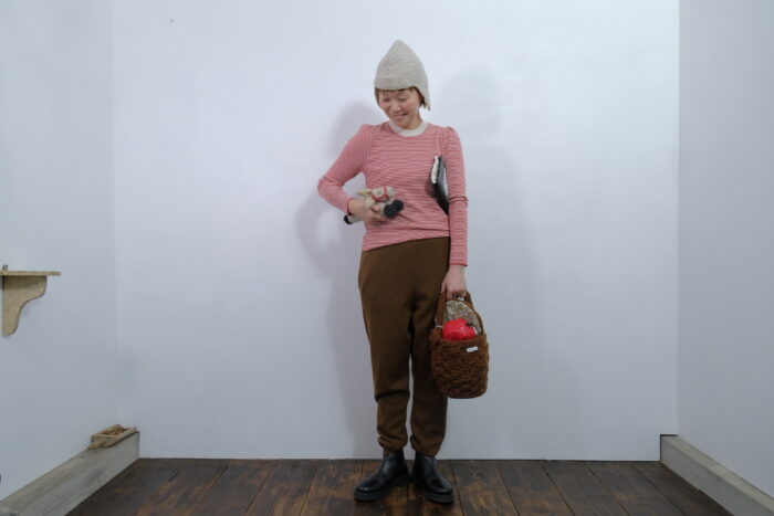 No.7802 WOOL CASHMERE KNIT PANTS 11-1月 6