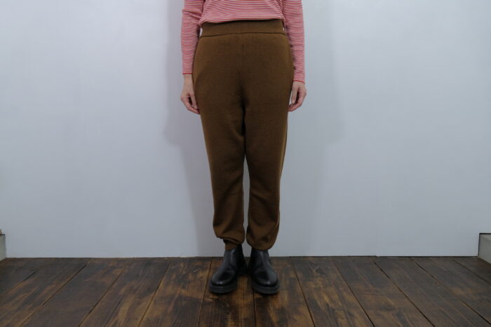 No.7802 WOOL CASHMERE KNIT PANTS 11-1月 1
