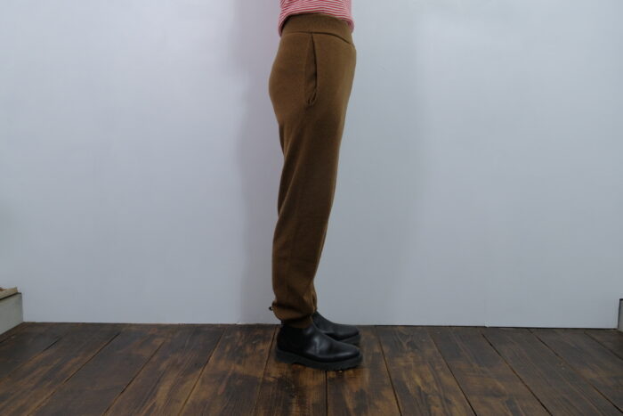 No.7802 WOOL CASHMERE KNIT PANTS 11-1月 2