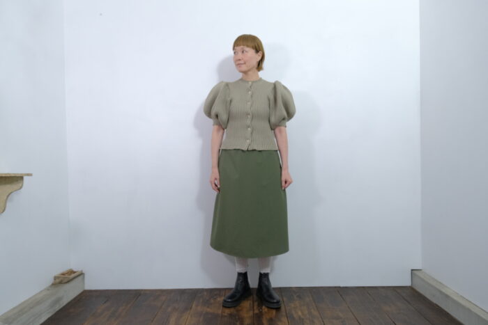 No.7909 WEATHER PROOF FLARE SKIRT 2-4月 5