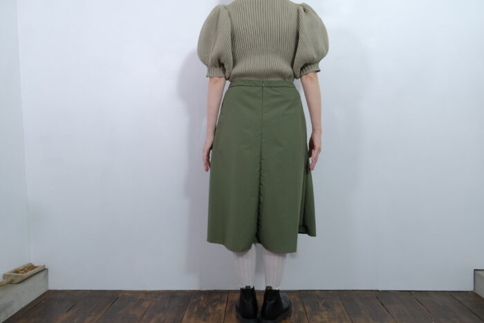 No.7909 WEATHER PROOF FLARE SKIRT 2-4月 3