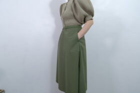 No.7909 WEATHER PROOF FLARE SKIRT 2-4月 4