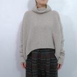 No.7829  CASHMERE MERINO HIGH NECK SWEATER  11-1月