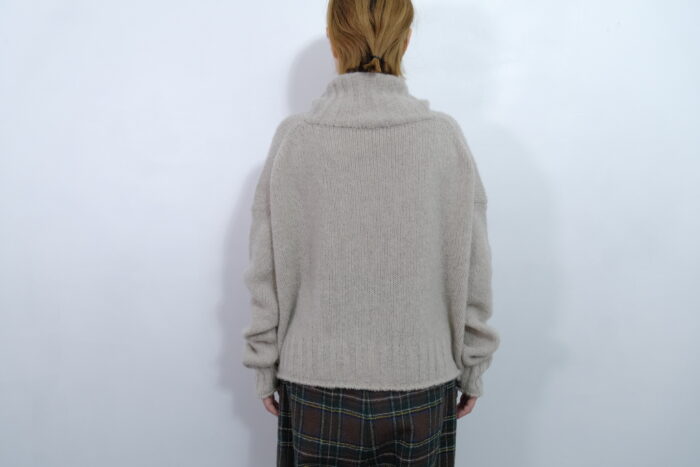 No.7829  CASHMERE MERINO HIGH NECK SWEATER  11-1月 3