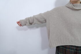 No.7829  CASHMERE MERINO HIGH NECK SWEATER  11-1月 4
