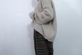 No.7829  CASHMERE MERINO HIGH NECK SWEATER  11-1月 5