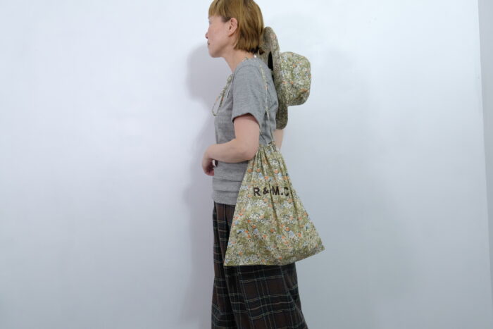 No.7882  W.B.F LAWN DRAWSTRING BAG (L)  2-4月 3