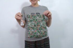 No.7883  W.B.F LAWN DRAWSTRING BAG (S)  2-4月 2