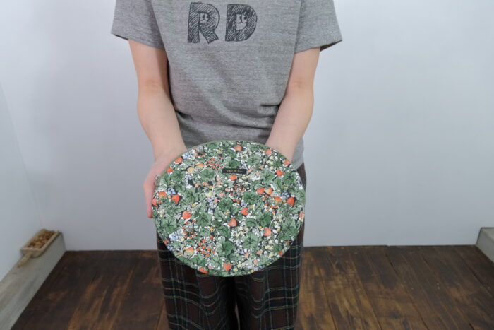 No.7895  W.B.F RIPSTOP CIRCLE POUCH (L)  2-4月 1