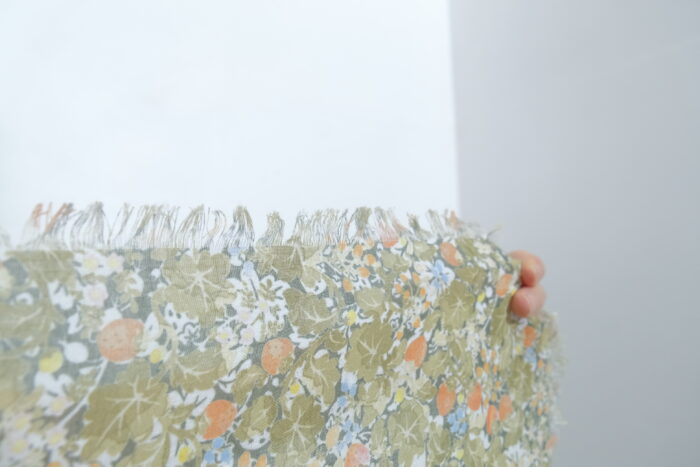 No.7885  W.B.F LAWN GAUZE SHAWL 2-4月 2