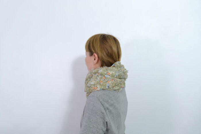 No.7885  W.B.F LAWN GAUZE SHAWL 2-4月 3