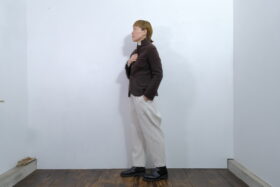 No.7935  MATELASSE SARROUEL TAPERED GUM PANTS 2-4月 6