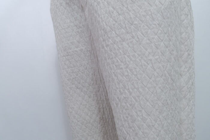 No.7935  MATELASSE SARROUEL TAPERED GUM PANTS 2-4月 4