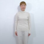 No.7800 SILK CASHMERE RIB HIGH NECK 11-1月