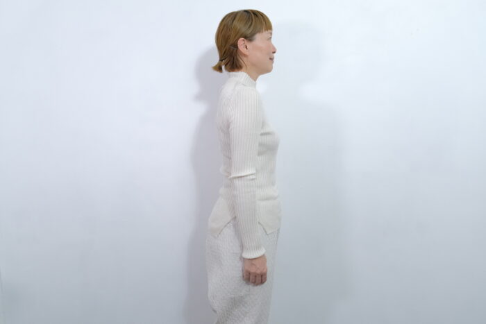 No.7800 SILK CASHMERE RIB HIGH NECK 11-1月 2