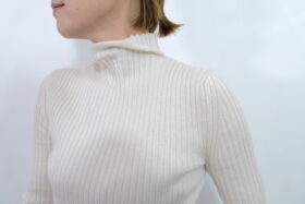 No.7800 SILK CASHMERE RIB HIGH NECK 11-1月 5