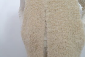 No.7815 MOHAIR LOOP KNIT VEST natural 11-1月 5