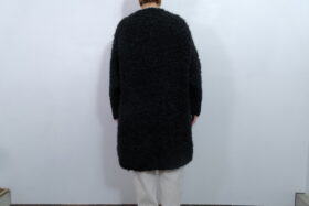 No.7816 MOHAIR LOOP KNIT COAT black 11-1月 3