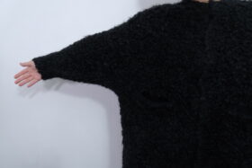 No.7816 MOHAIR LOOP KNIT COAT black 11-1月 5