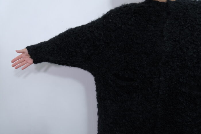 No.7816 MOHAIR LOOP KNIT COAT black 11-1月 5