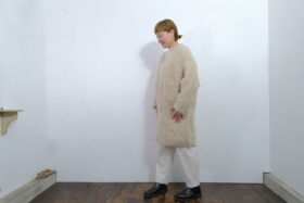 No.7816 MOHAIR LOOP KNIT COAT natural 11-1月 6