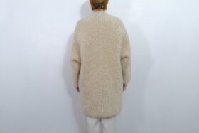 No.7816 MOHAIR LOOP KNIT COAT natural 11-1月 3