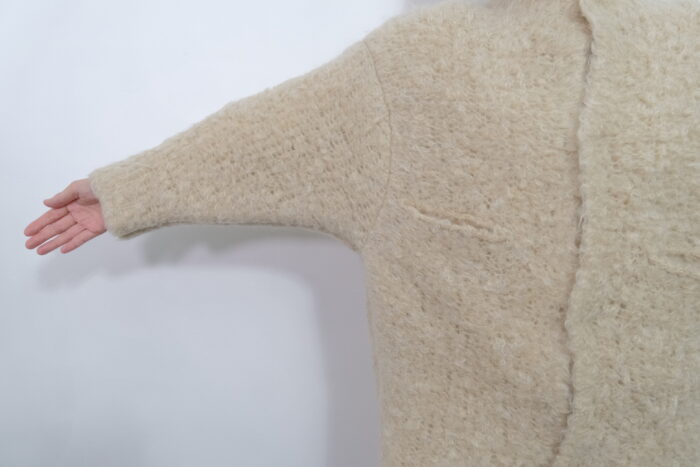 No.7816 MOHAIR LOOP KNIT COAT natural 11-1月 4