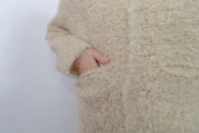 No.7816 MOHAIR LOOP KNIT COAT natural 11-1月 5