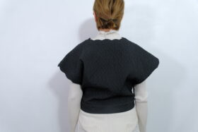 No.7932  MATELASSE SCALLOPED BLOUSE  2-4月 3