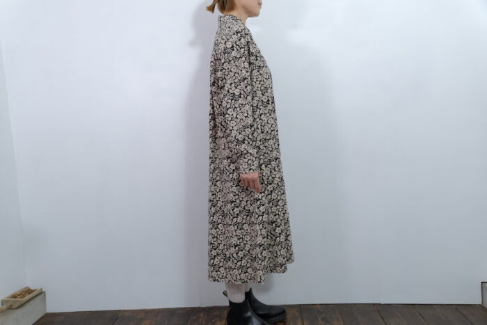 No.7771  WILD BERRY YOKE GATHER COAT  11-1月 2