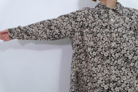 No.7771  WILD BERRY YOKE GATHER COAT  11-1月 5