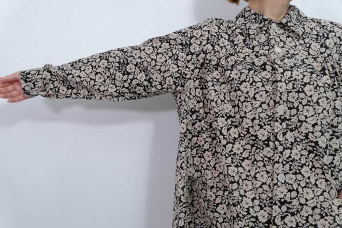 No.7771  WILD BERRY YOKE GATHER COAT  11-1月 5