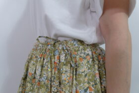 No.7876  WILD BERRY FIELD LAWN GATHER SKIRT 2-4月 4