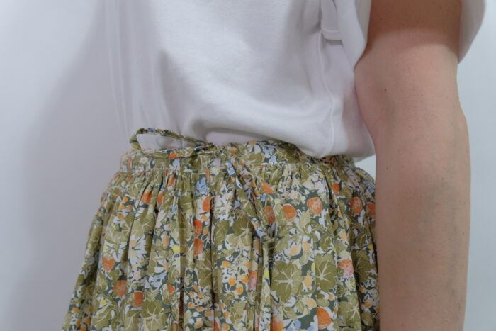 No.7876  WILD BERRY FIELD LAWN GATHER SKIRT 2-4月 4