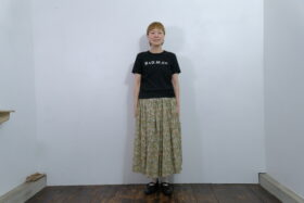 No.7876  WILD BERRY FIELD LAWN GATHER SKIRT 2-4月 5