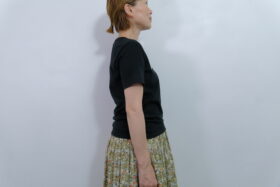 No.7979  PILE EMBROIDERY T-SHIRT  2-4月 2