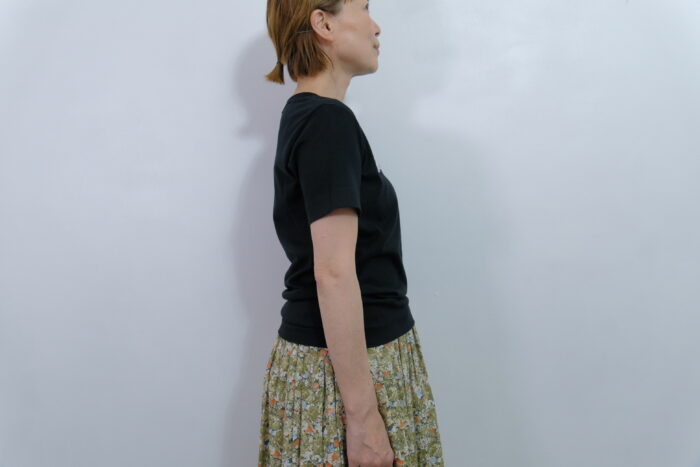 No.7979  PILE EMBROIDERY T-SHIRT  2-4月 2