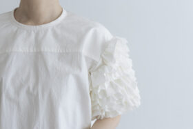 H.C.C FRILL SLEEVE BLOUSE white 4