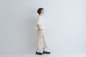 H.C.C FRILL SLEEVE BLOUSE white 6