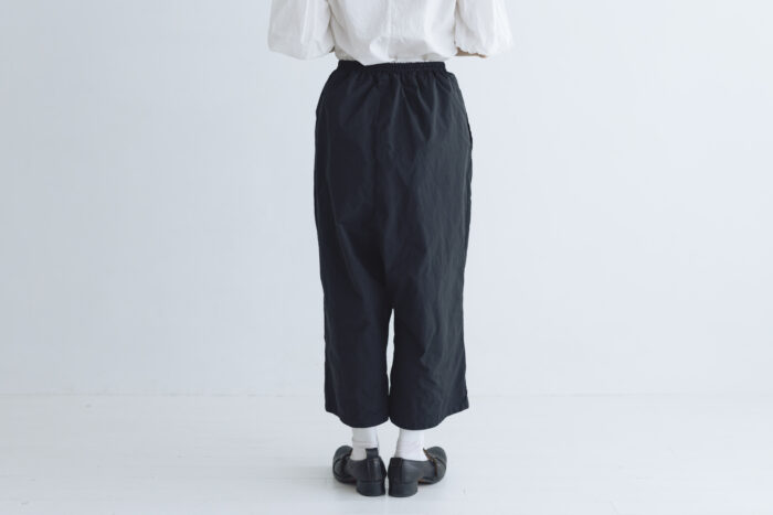 GARMENT DYE GUM PANTS balck 3