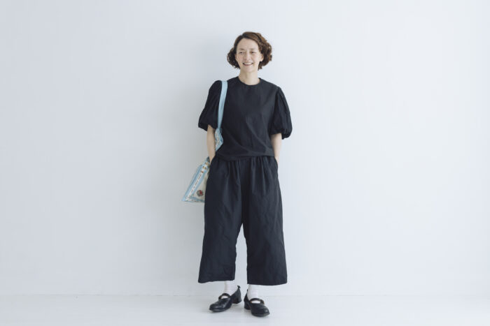 GARMENT DYE GUM PANTS balck 5