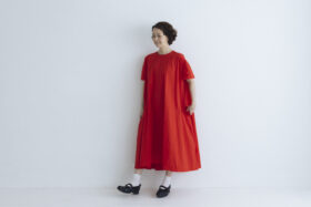 GARMENT DYE BUGGY DRESS 5